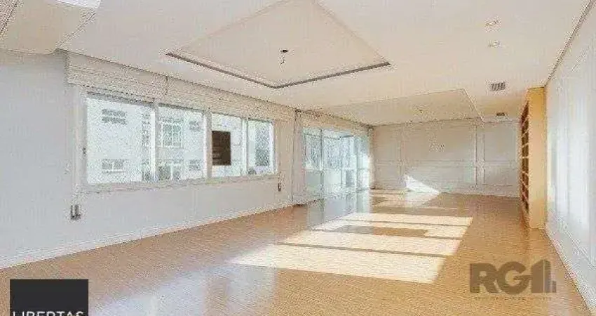 Vende-se luxuoso apartamento 3 quartos c/ suíte, dependência de empregada, gabinete, 2 vagas cobertas - 283m² - Moinhos de Vento