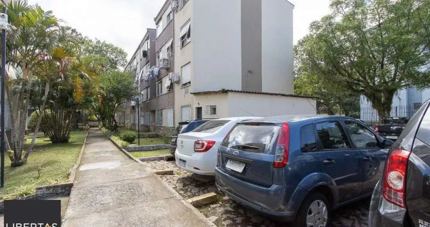 Excelente apartamento no bairro Cristal com 1 dormitório, living, banheiro e cozinha.