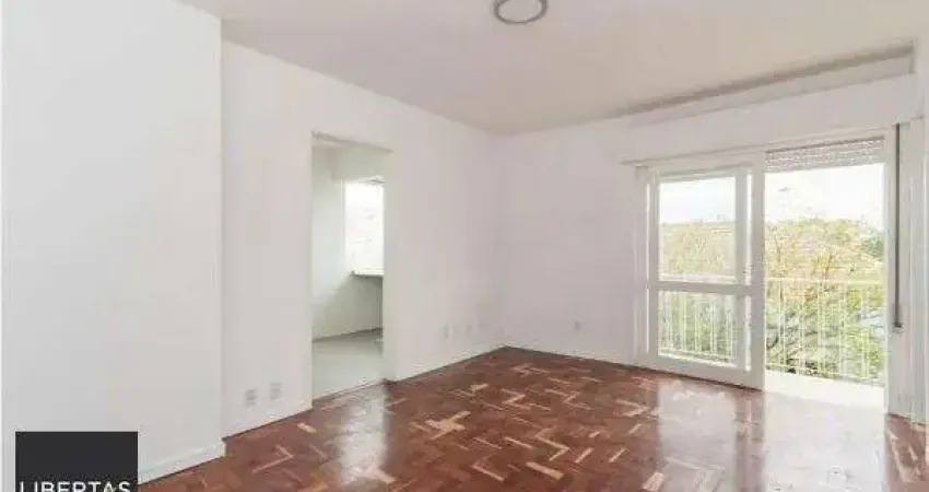 Apartamento com 1 dormitório, sacada e 1 vaga coberta — 48 m² - Passo d’Areia