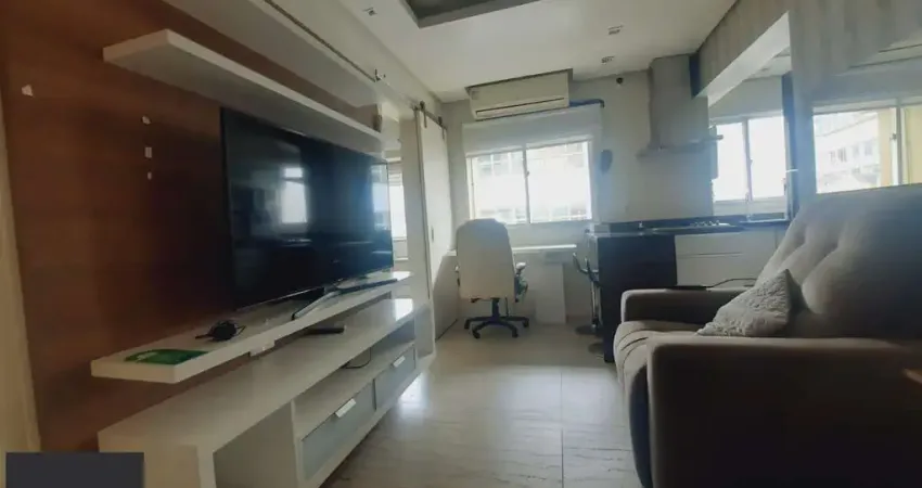 Apartamento mobiliado no Residence Suite Service em Porto Alegre, RS.