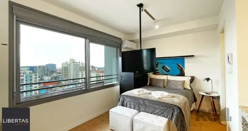 Loft 1 dorm, mobiliado à venda Avenida João Pessoa, Centro Histórico - Porto Alegre