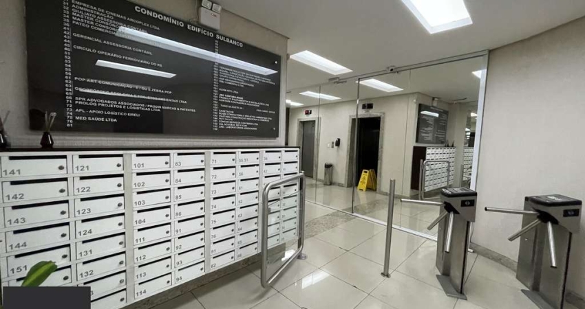 Sala comercial com 73 metros privativos no Bairro Floresta