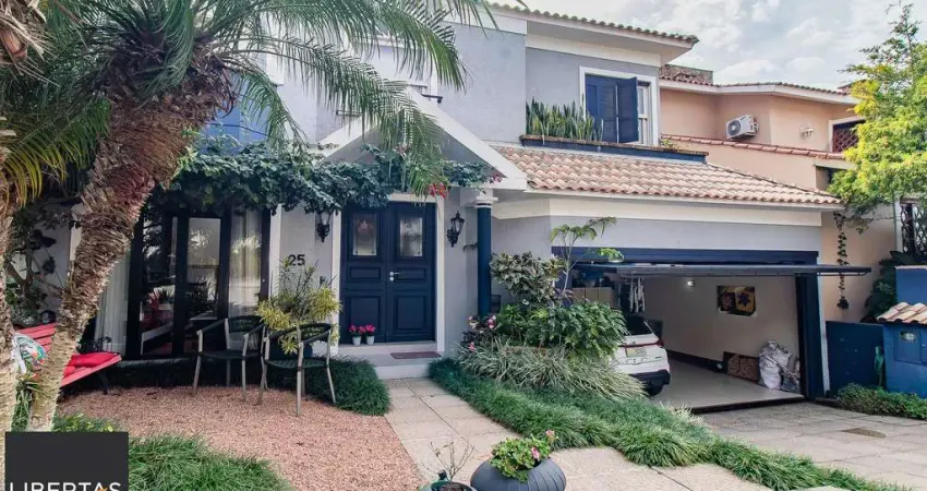 CASA DE 4 DORMITÓRIOS EM CONDOMÍNIO - 320 m² - 4 VAGAS DE GARAGEM