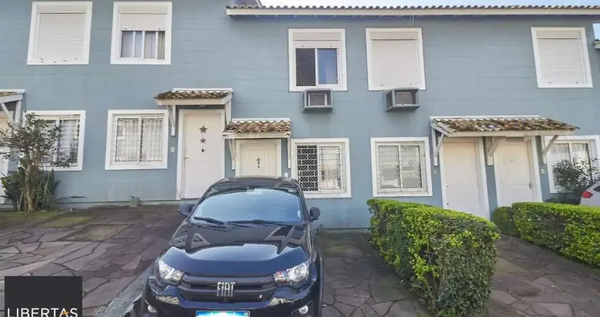 Casa sobrado em condomínio fechado no alto petrópolis de 2 dormitórios e vaga