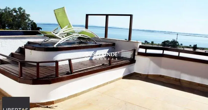 Venda Apartamento tipo Cobertura horizontal com vista panorâmica com Três quartos, uma suíte com banheira de hidromassagem, closet. Junto ao Menino Deus