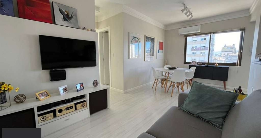 Vende-se apartamento com 2 quartos, suíte e sacada com churrasqueira – 74 m² - Bom Fim