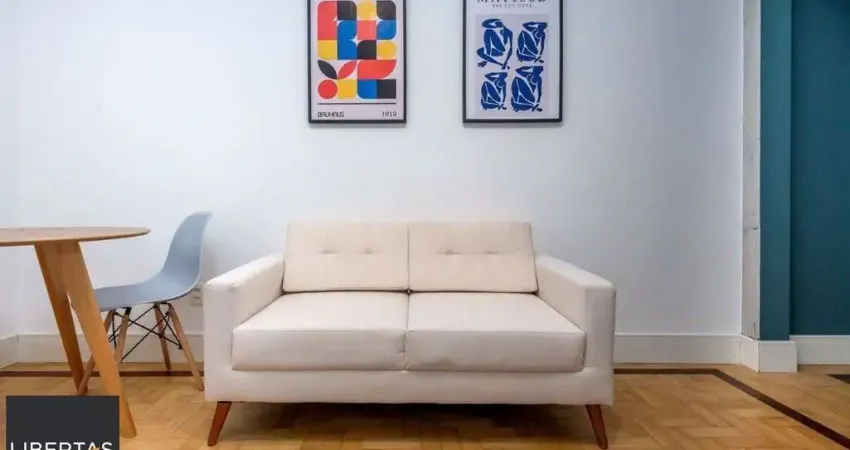 Apto 43m² reformado e semi-mobiliado no coração da Cidade Baixa, 1 quarto