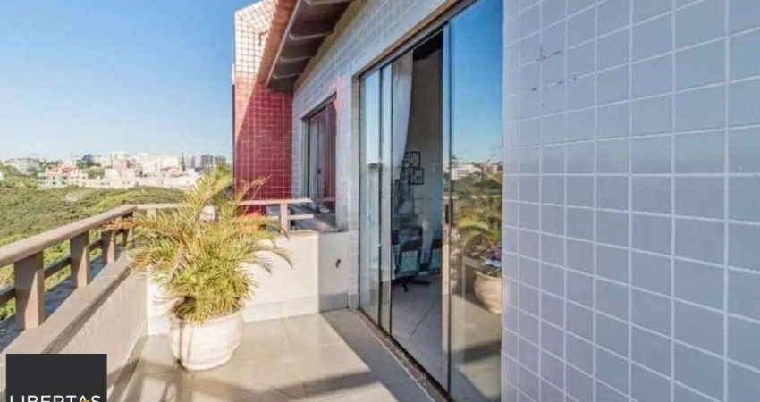 Cobertura semimobiliada 3 quartos com 2 vagas de garagem à venda