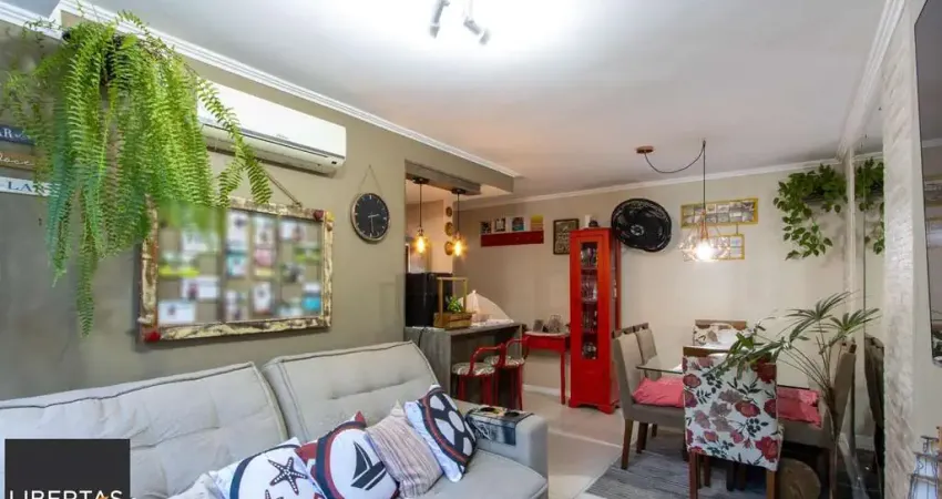 Apartamento  com  2 dormitórios, cozinha americana, Banheiro social, gás central, 1 vaga