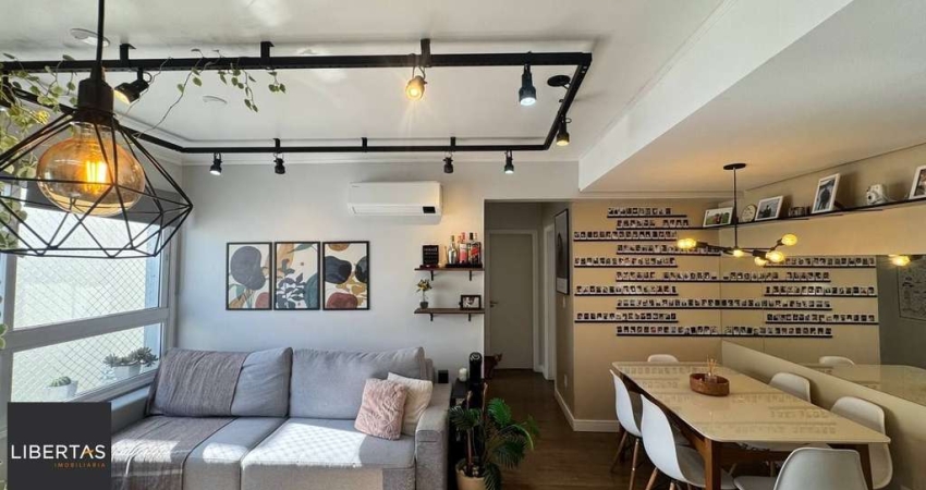 Apartamento mobiliado com 2 dormitórios 1 suíte e 1 vaga no Cristo Redentor