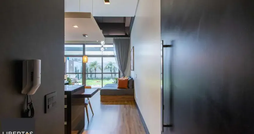 Apartamento garden/loft, 1 quarto, 1 vaga - bairro cidade baixa