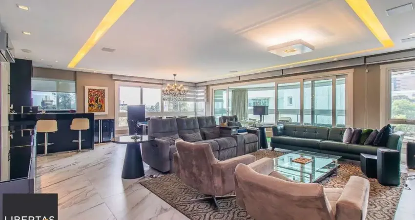 Apartamento de 202m² com 3 suítes, lazer completo e 4 vagas no arte bela vista