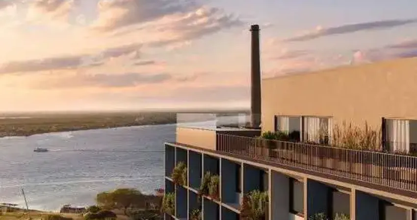 Exclusivo loft com vista para o pôr do sol do guaíba | ed. caiz downtown sunset