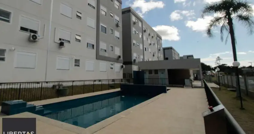 Apartamento 2 dormitórios linda vista, 1 vaga e piscina na av. protásio alves