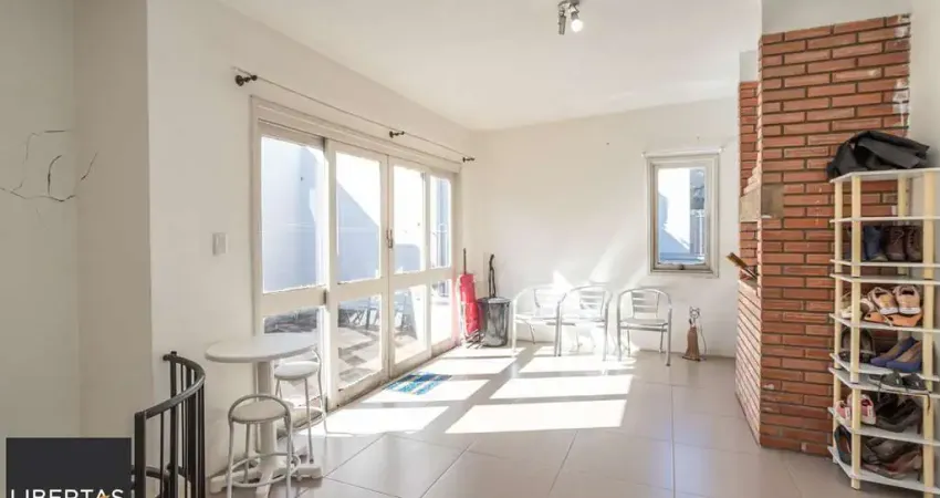 Apartamento garden no cristo redentor de 1 dormitórios com terraço e 98m²