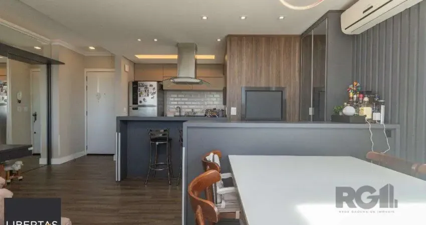 Apto 3 dormitórios, transformado em 2 com suíte e closet enorme, 2 vagas de garagem no jardim botânico