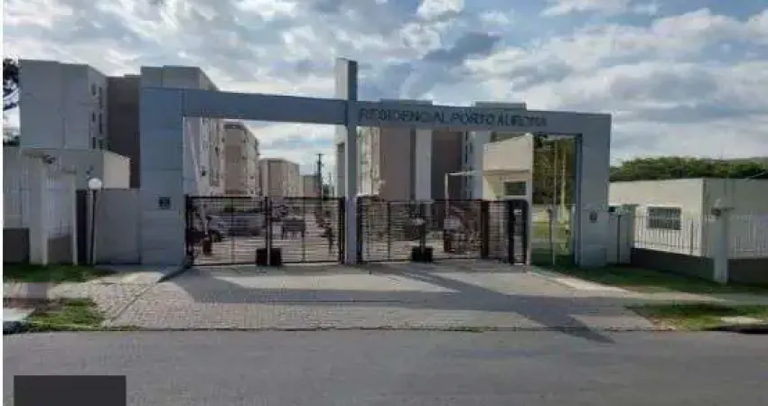 Apartamento de dois dormitórios e uma vaga no residencial porto aurora