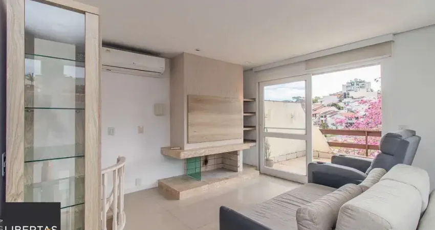 Cobertura com 2 quartos no bairro chácara das pedras em porto alegre