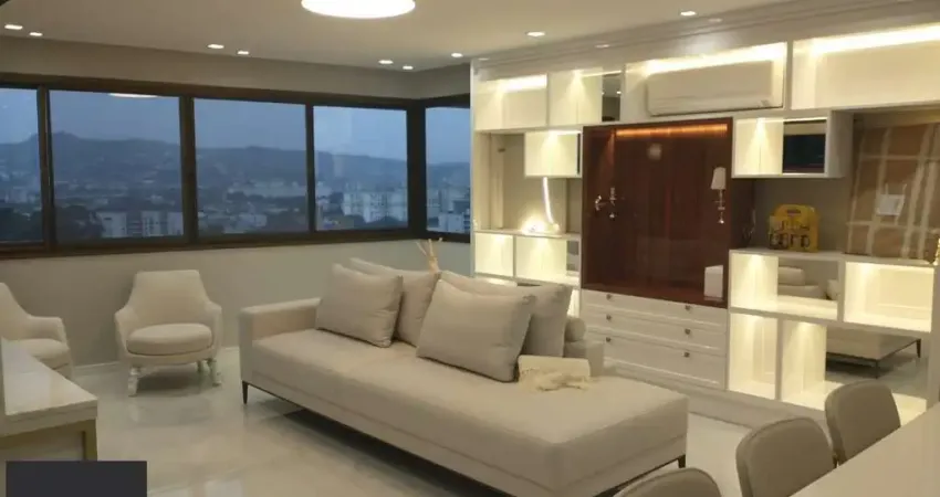 Apartamento 03 dormitórios, 01 suíte, 02 vagas individuais e cobertas, infraestrutura completa, bairro cristal