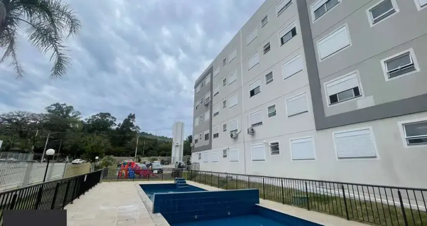Apartamento 2 dormitórios linda vista, 1 vaga e piscina na av. protásio alves