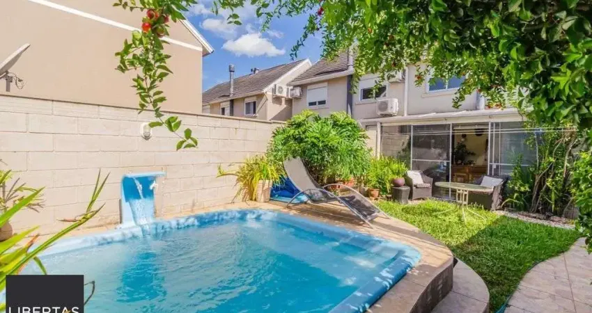 Casa em condomínio 4 dormitórios com suíte no lindoia - porto alegre