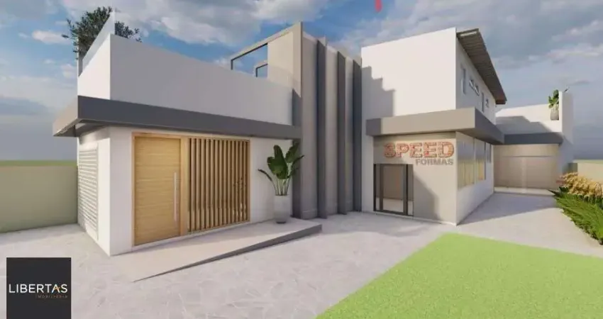 Prédio comercial com 5 salas e projeto aprovado apartamento 100m2