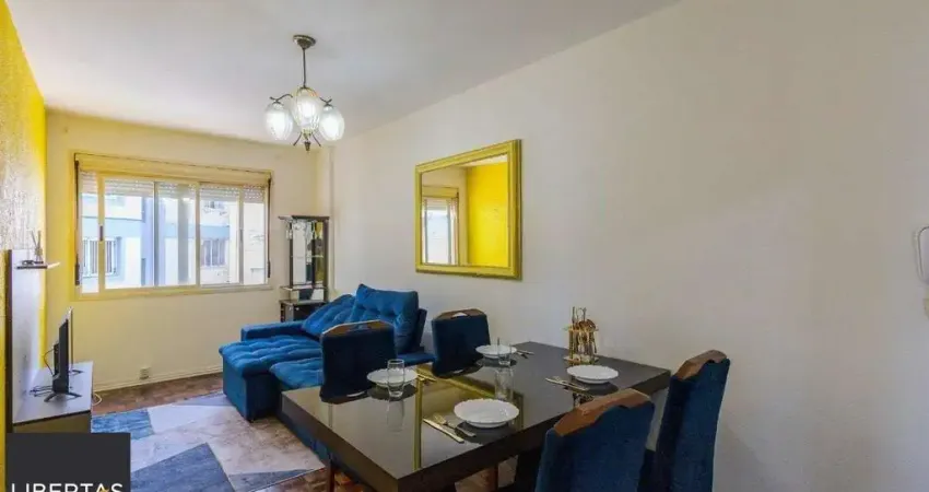 Apartamento mobiliado à venda na general salustiano – 1 dormitório, 45m², prédio com elevador