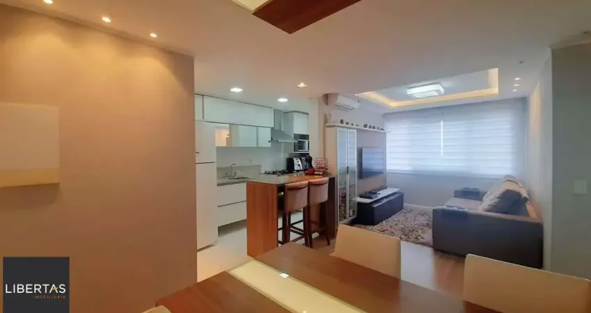 Icon residencial apartamento último andar de 2 dormitórios com suíte semi mobiliado