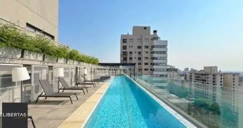 Apartamento no bairro Auxiliadora de 2 dormitórios vaga e infra para alugar