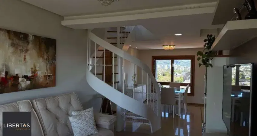 Cobertura com 4 dormitórios à venda, 265 m² por r$ 1.530.000,00 - jardim planalto - porto alegre/rs