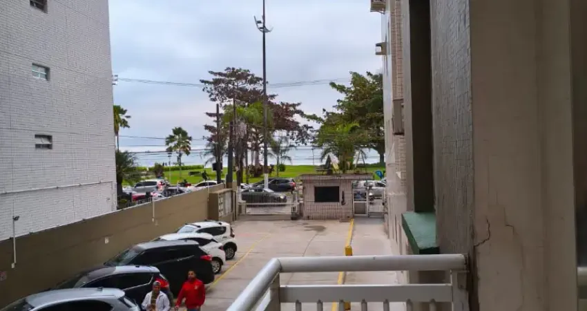 A melhor oportunidade praia no embaré em santos, 2 dormitórios com varanda e vista mar