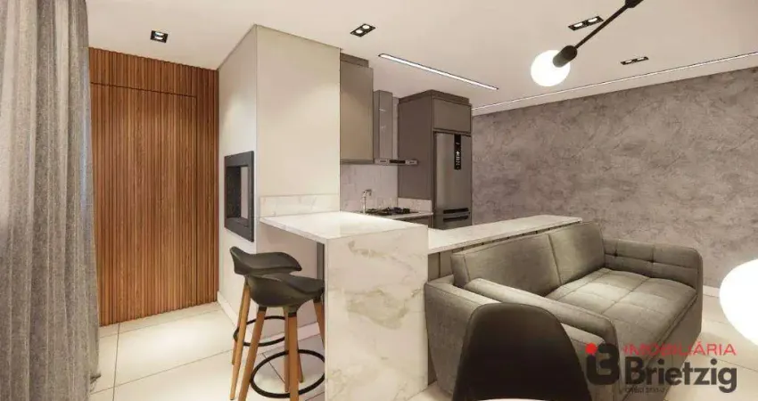 Apartamento com 2 suítes à venda, 74 m² por R$ 551.766 - Costa e Silva - Joinville/SC