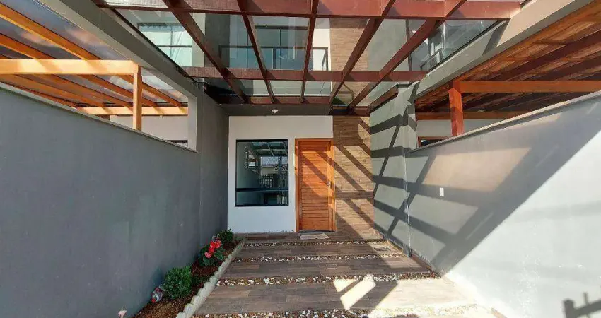 Casa com 2 dormitórios à venda, 54 m² por R$ 330.000,00 - Jardim Sofia - Joinville/SC