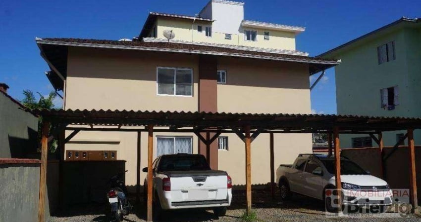 Kitnet com 1 dormitório para alugar, 38 m² por R$ 970 + taxas/mês - Bom Retiro - Joinville/SC