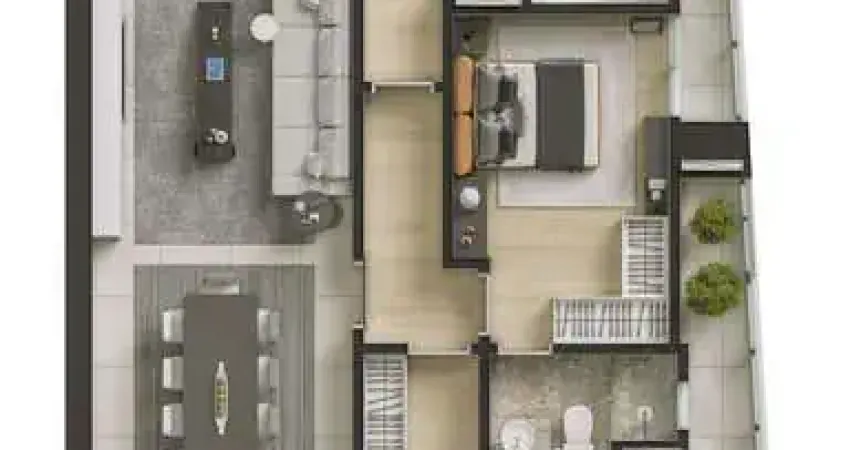 Apartamento com 3 quartos à venda na Rua Otto Boehm, 225, América, Joinville