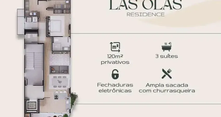 Apartamento com 3 quartos à venda na Rua Irmãos Barbalho, 119, Itajubá, Barra Velha
