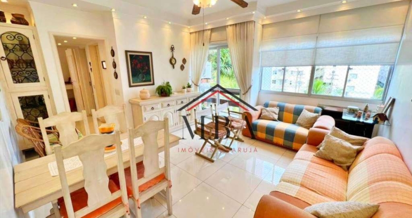 OPORTUNIDADE - REFORMADO - Apartamento com 3 dormitórios à venda, 76 m² por R$ 380. - Praia da Enseada - Guarujá/SP