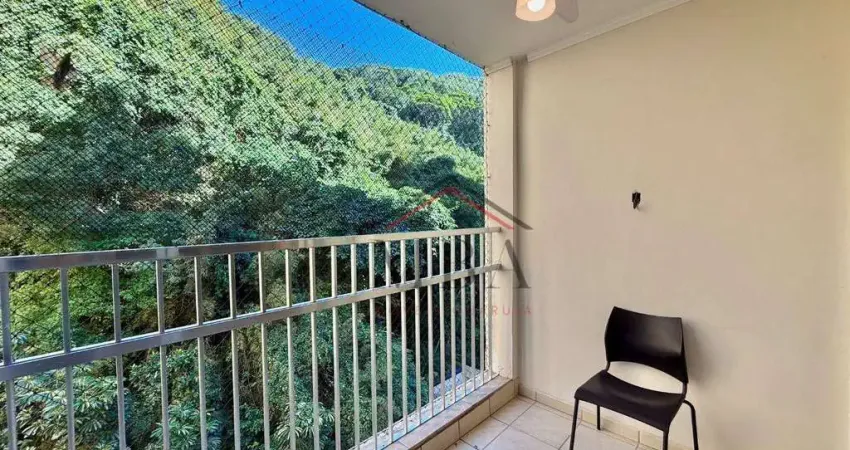 LOCAÇÃO ANUAL - Apartamento com 2 dormitórios para alugar, 85 m² por R$ 3.500/mês - Praia das Pitangueiras - Guarujá/SP