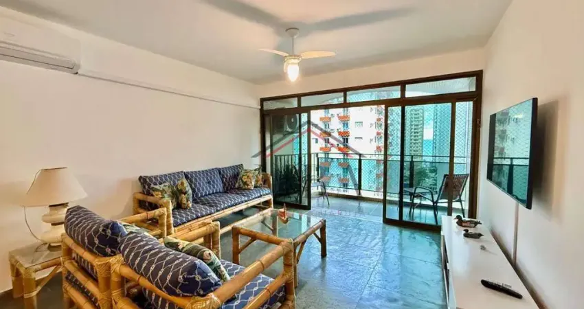 LOCAÇÃO ANUAL - Apartamento com 3 dormitórios para alugar, 140 m² por R$ 6.000/mês - Praia das Pitangueiras - Guarujá/SP