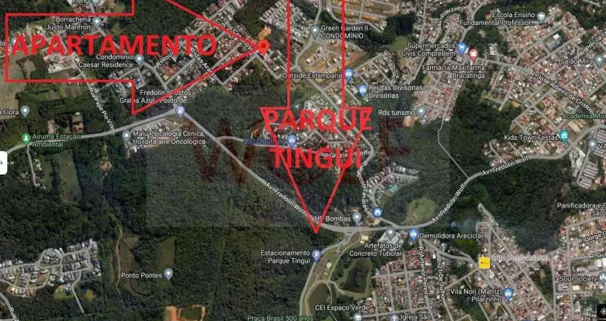 Apartamento para Venda em Almirante Tamandaré, Loteamento Montparnasse, 2 dormitórios, 1 banheiro, 1 vaga