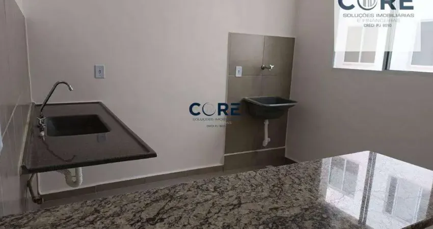 Apartamento com 2 dormitórios à venda, 44 m² por R$ 199.000- ENTRADA PARCELADA - Adelmolândia - Sabará/MG