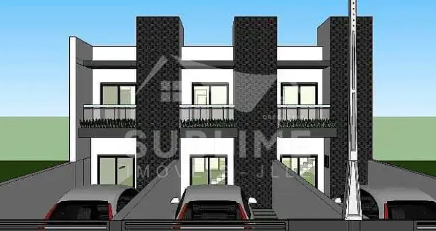 Sobrado geminado no bairro vila nova com suíte e churrasqueira