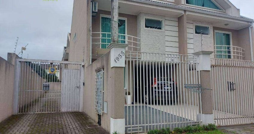 Sobrado com 3 dormitórios para alugar, 144 m² por R$ 5.782,00/mês - Boqueirão - Curitiba/PR