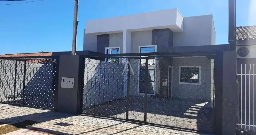 Casa a venda com piscina e área gourmet no Bairro Periollo em Cascavel-PR.