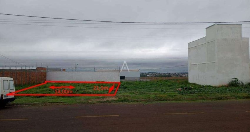 Terreno à venda no Bairro Piovesan em CASCAVEL por R$ 320.000,00