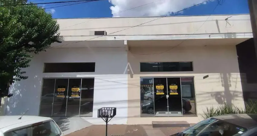 Sala comercial para aluguel no bairro centro em toledo por r$ 1.800,00