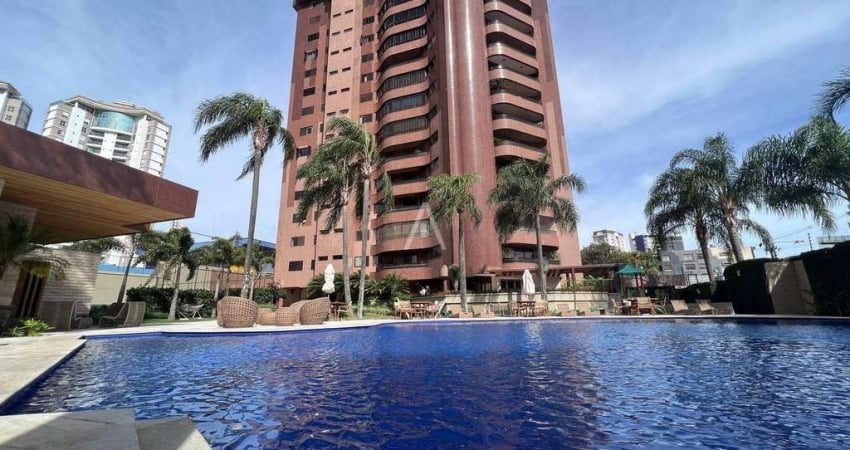 Apartamento alto padrão mobiliado, 4 suites, para locação, Centro - Cascavel