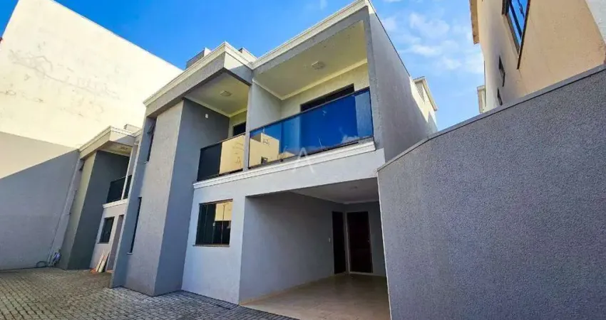 Sobrado à venda com 3 suítes, localizado no Bairro Fag, em Cascavel-Pr., por R$ 539.000,00