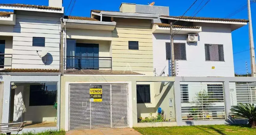 Sobrado 3 quartos à venda no bairro alto alegre em cascavel por r$ 630.000,00
