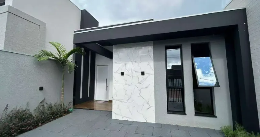Casa mobiliada à venda com 1 suíte, 2 quartos e área Gourmet, localizada no Bairro Tropical III, em Cascavel - Pr., por 720.000,00